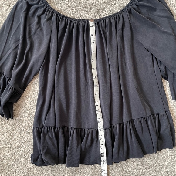 ...lavender field... Boho/Western Off-The-Shoulder Blouse - Picture 5 of 6